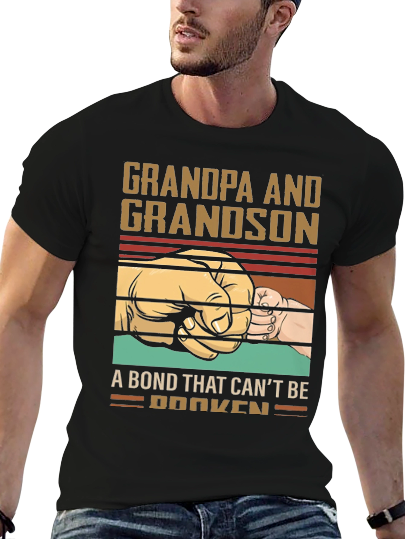 Grandpa and Grandson Bond T-Shirt