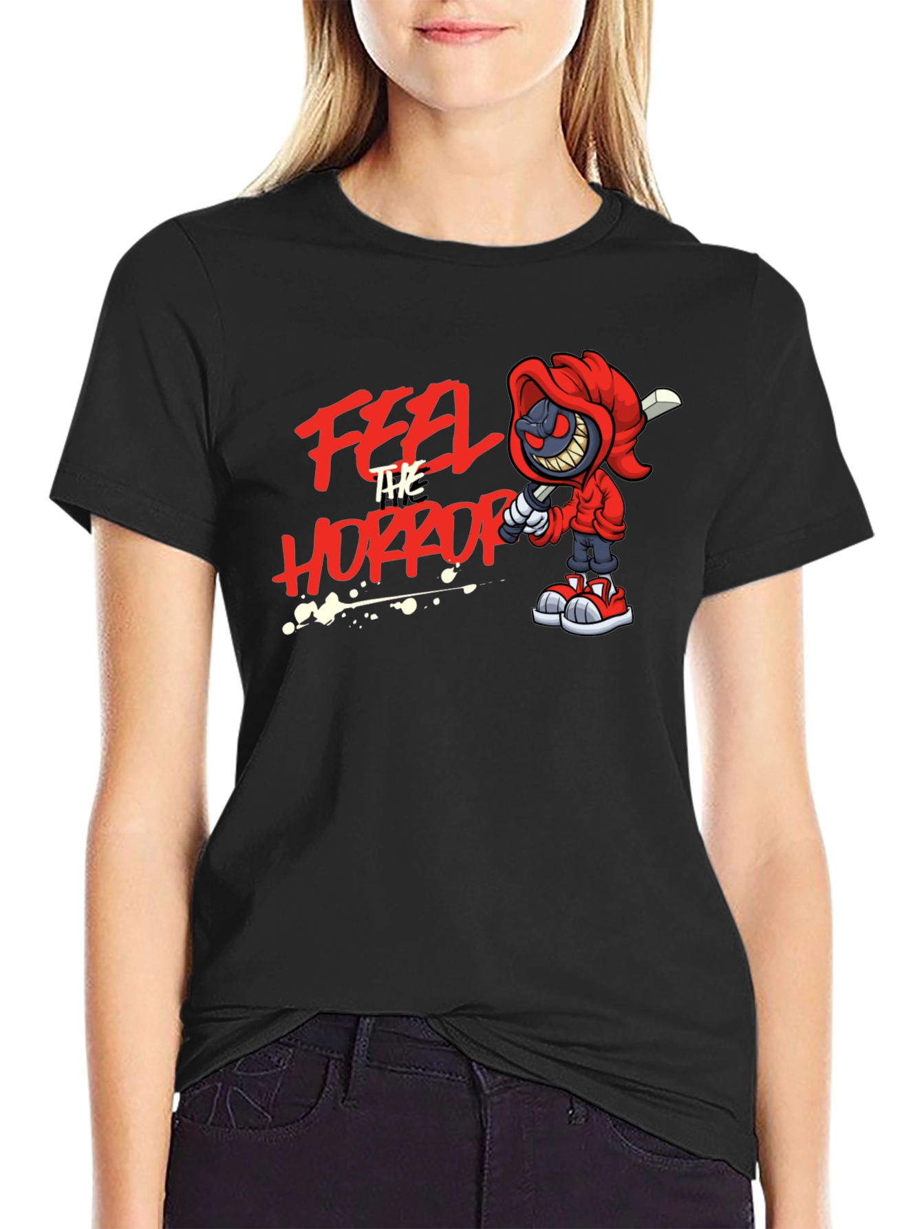 Feel the Horror Graphic Tee