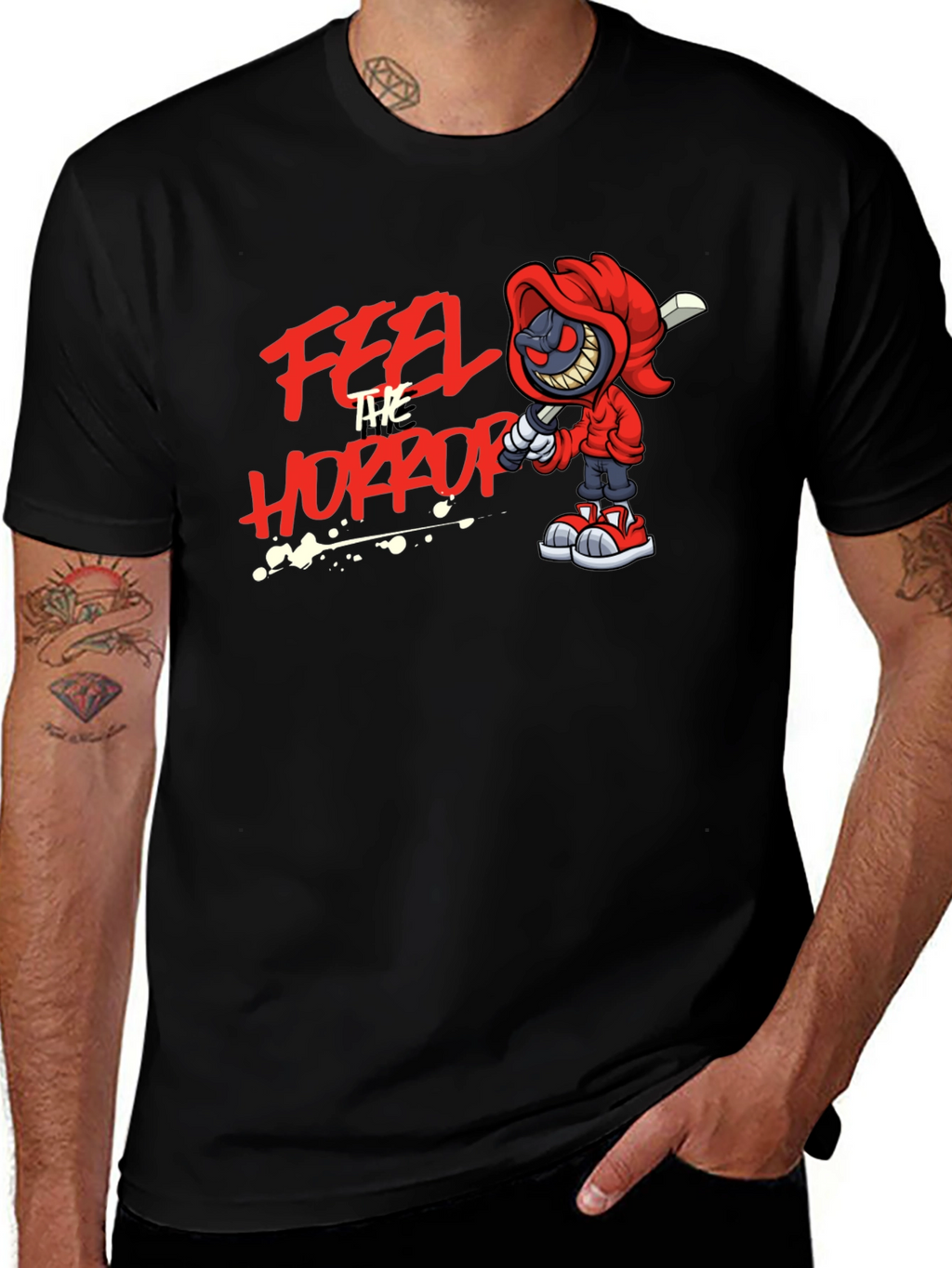 Feel the Horror Graphic Tee