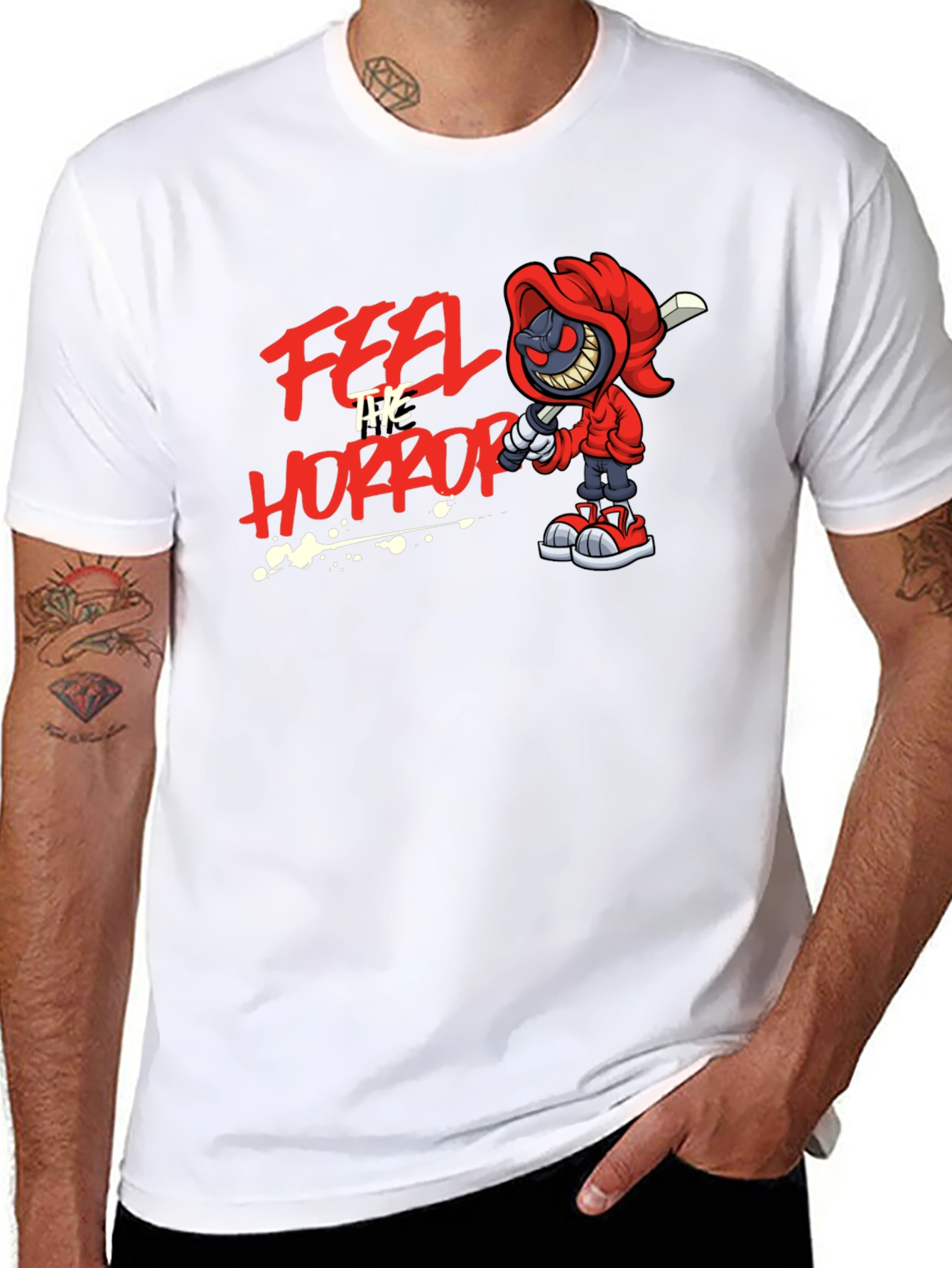Feel the Horror Graphic Tee