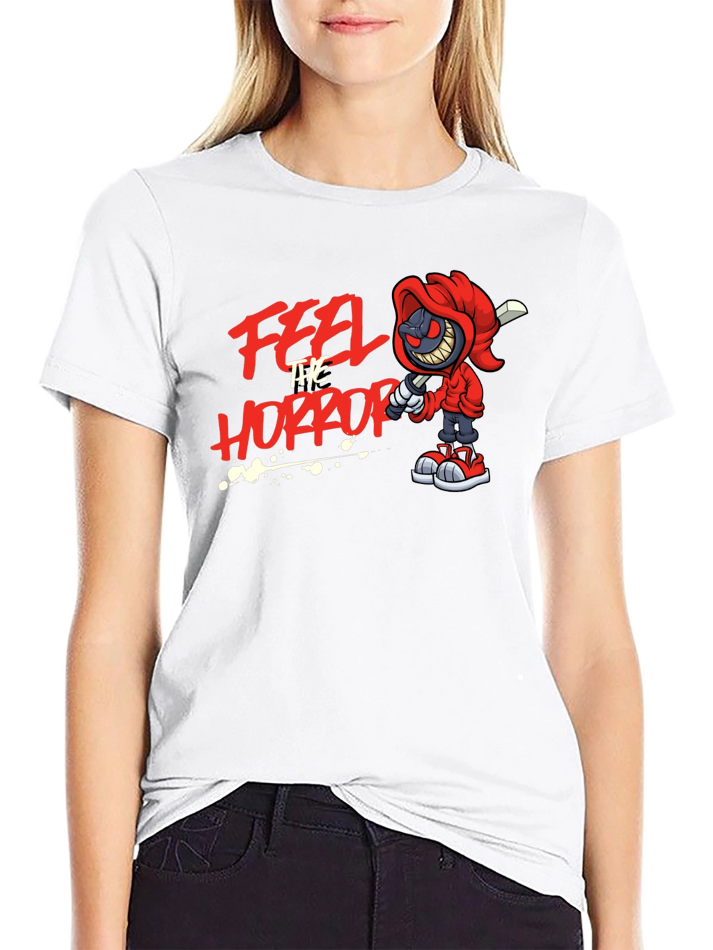 Feel the Horror Graphic Tee