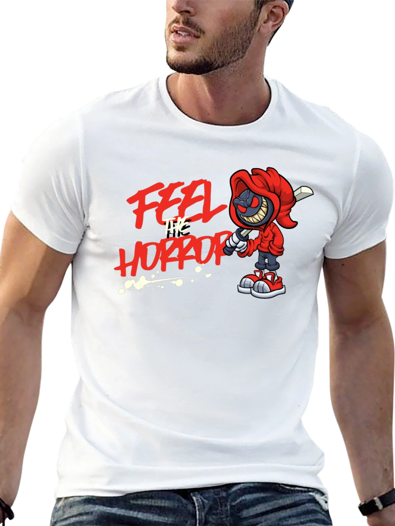 Feel the Horror Graphic Tee