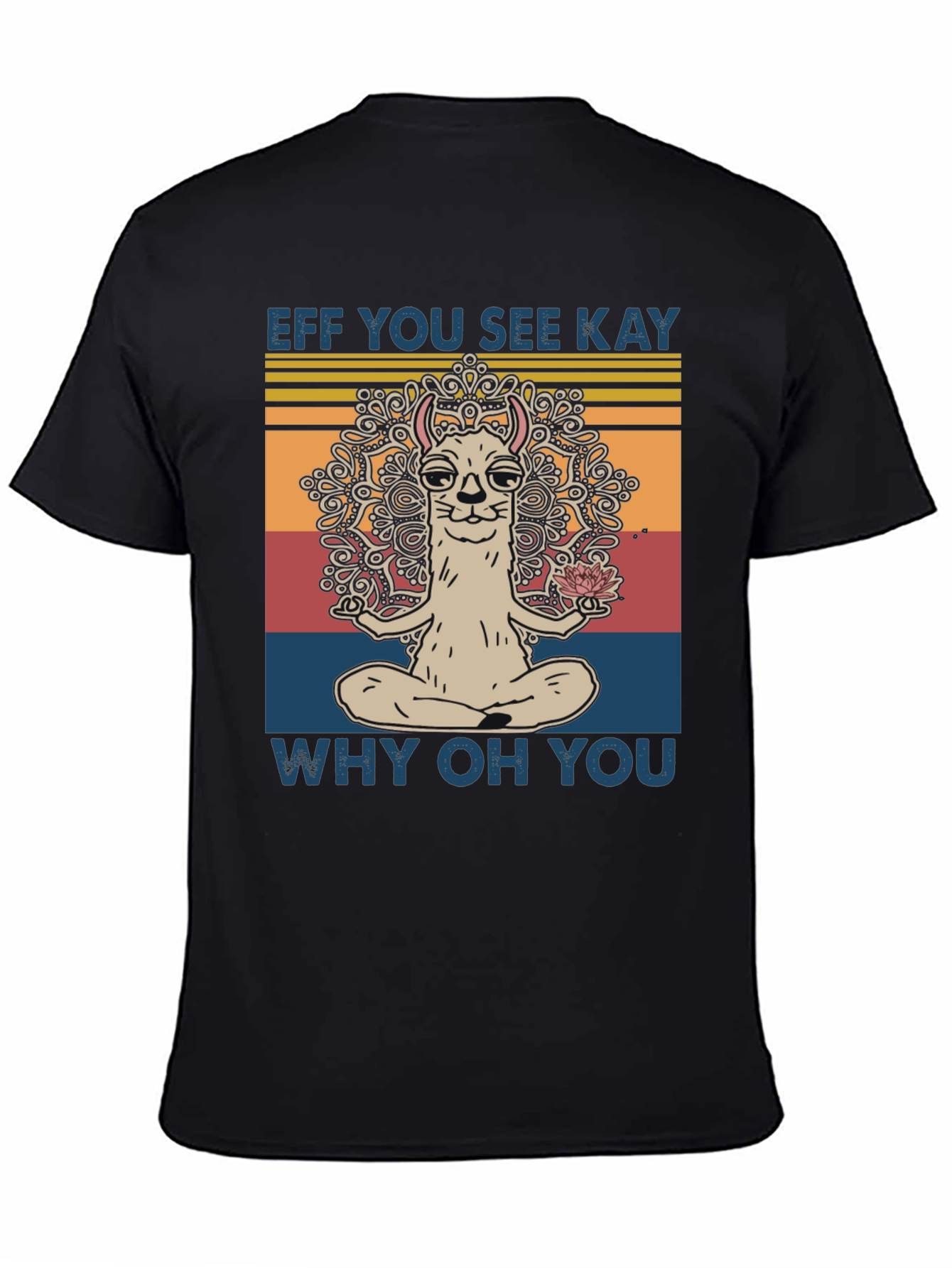 Eff You See Kay Llama Yoga T-Shirt