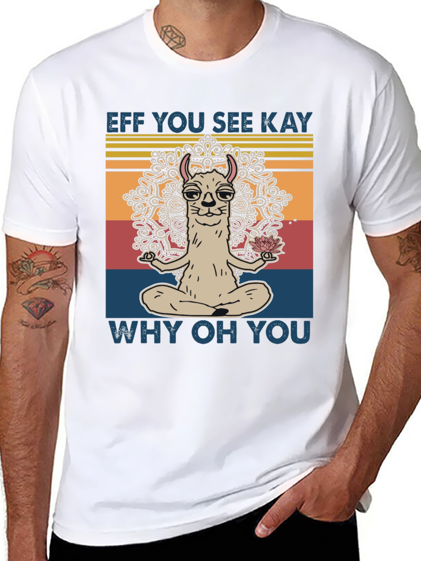 Eff You See Kay Llama Yoga T-Shirt