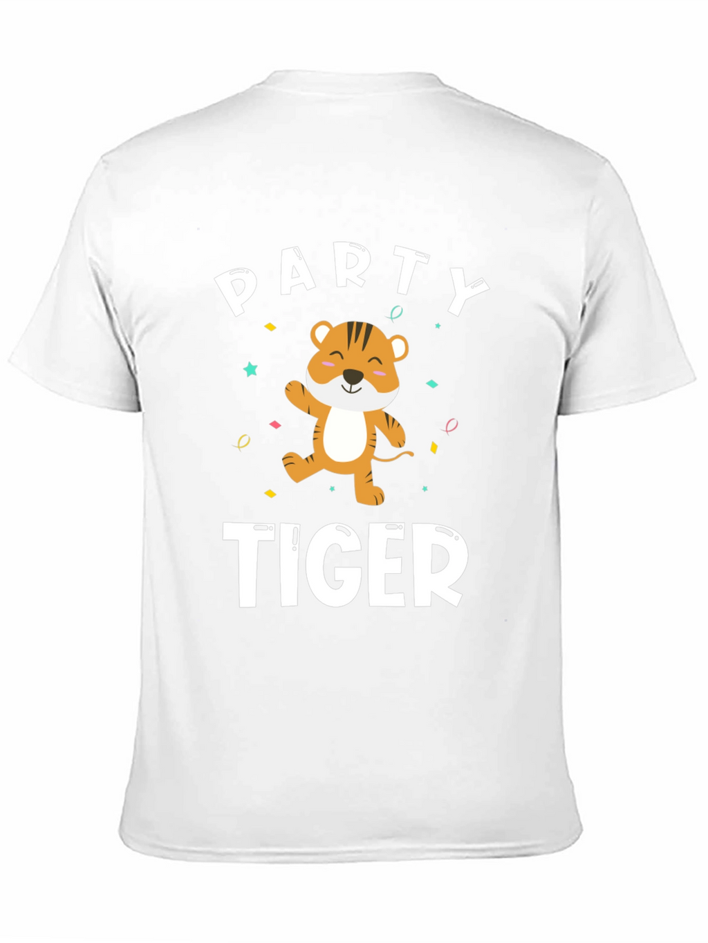 Party Tiger T-Shirt - Festive Graphic Tee