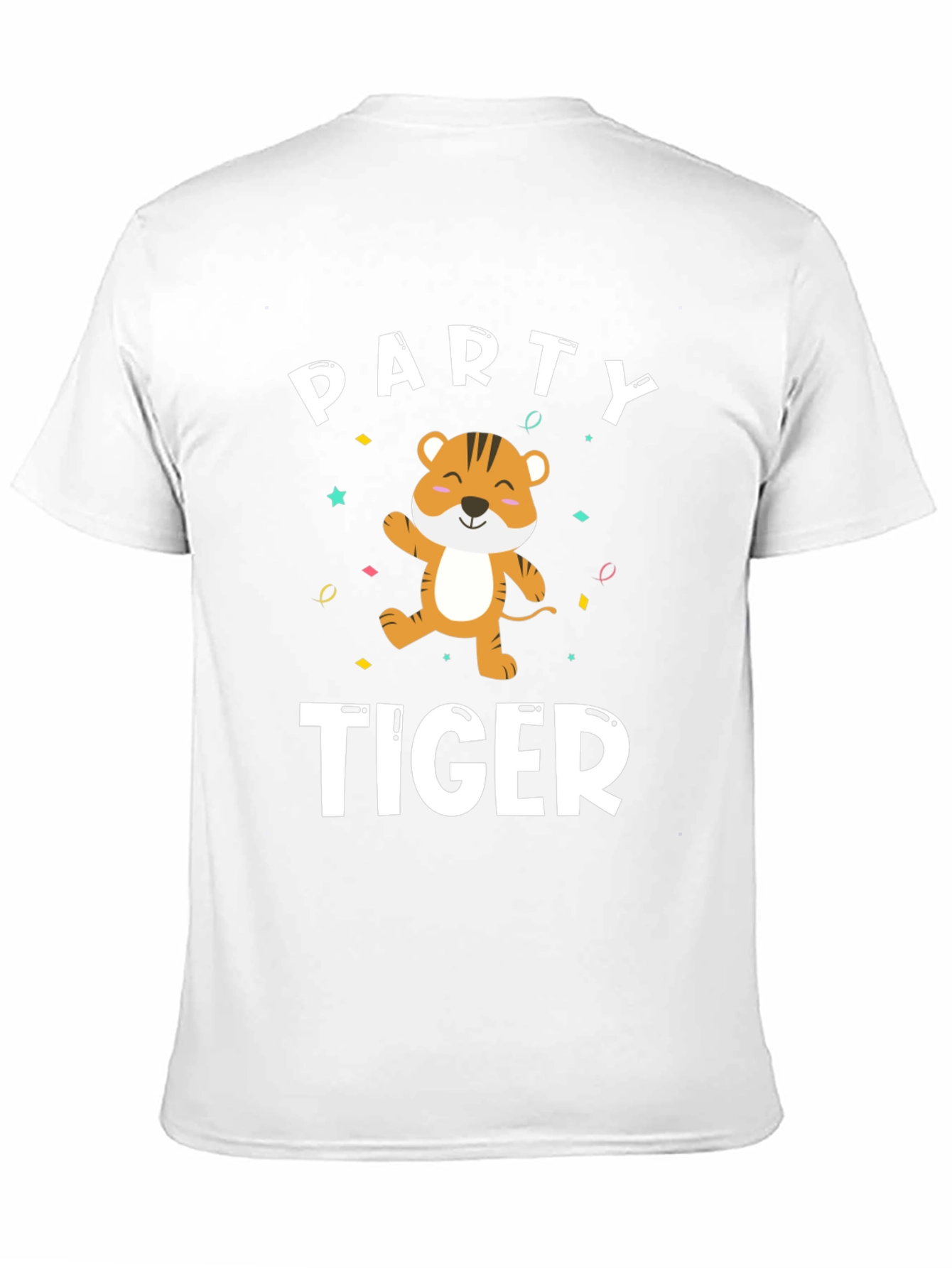 Party Tiger T-Shirt - Festive Graphic Tee