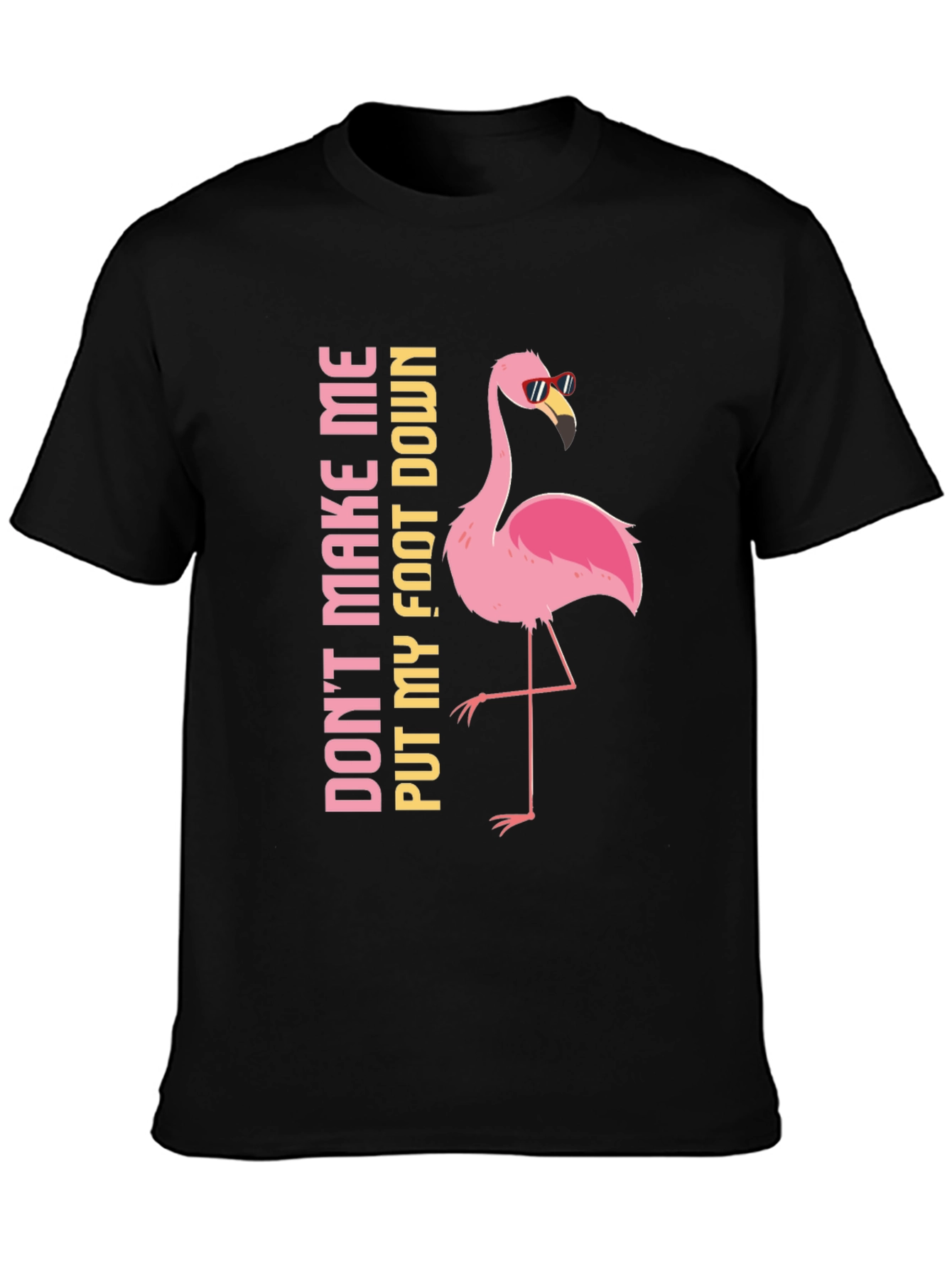 Flamingo Foot Down Graphic Tee
