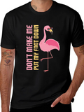 Flamingo Foot Down Graphic Tee