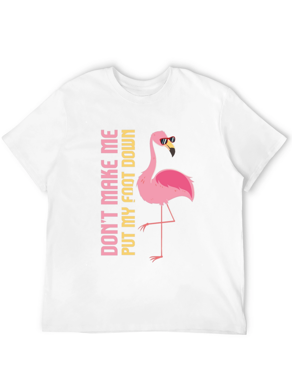 Flamingo Foot Down Graphic Tee