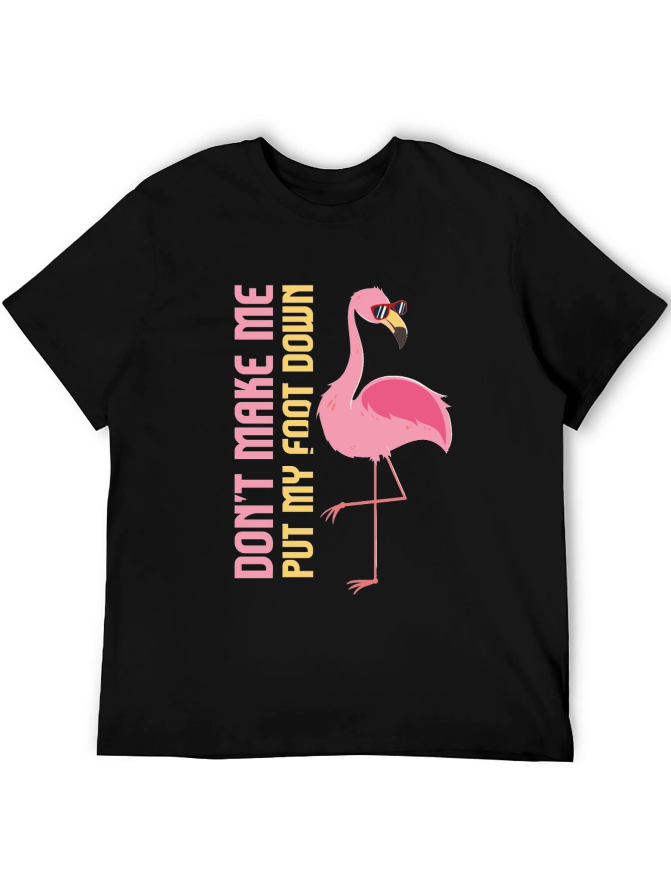 Flamingo Foot Down Graphic Tee