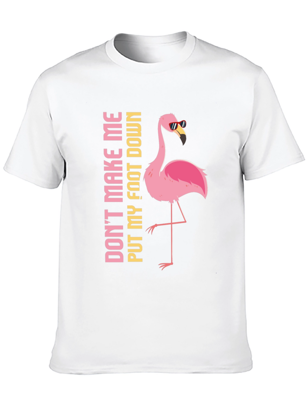 Flamingo Foot Down Graphic Tee