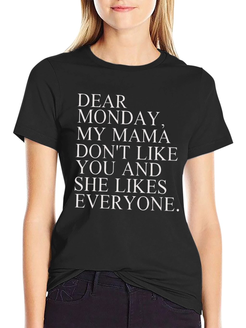 Funny Dear Monday Graphic T-Shirt