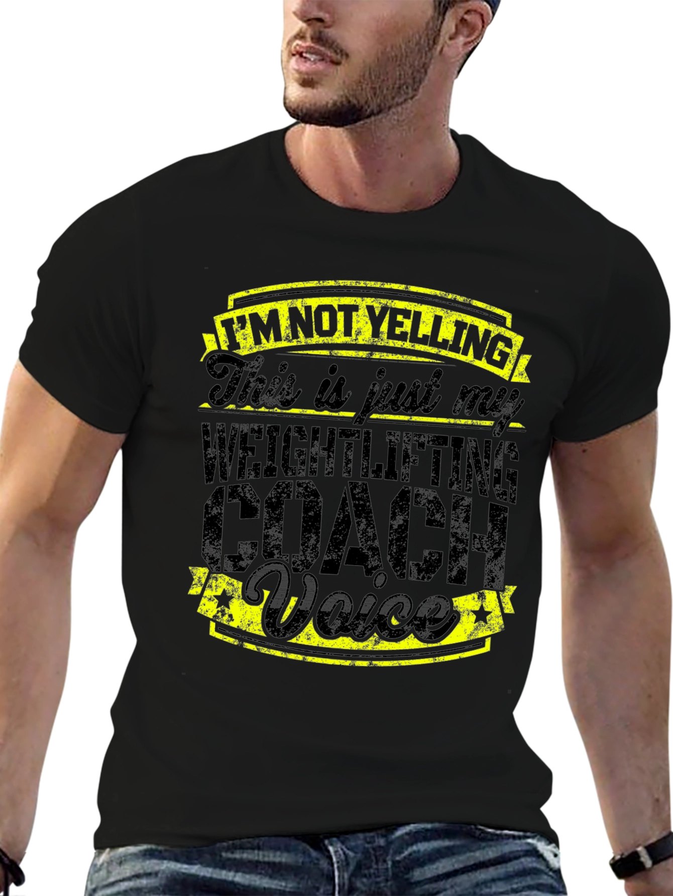 Weightlifting Coach Voice T-Shirt