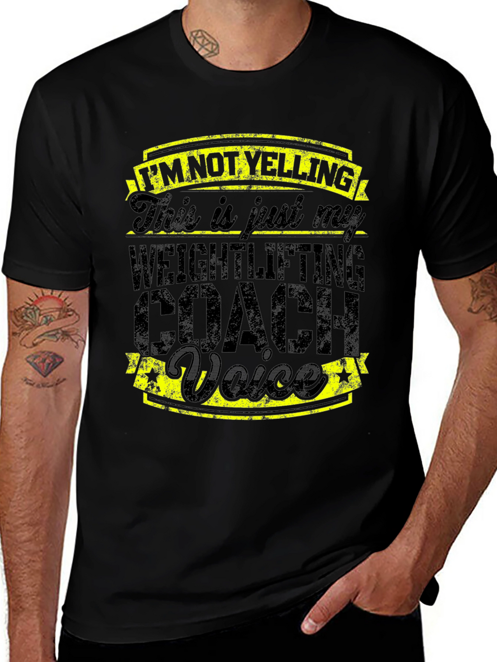 Weightlifting Coach Voice T-Shirt
