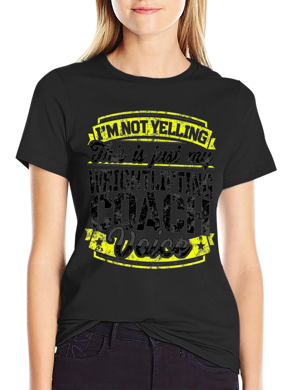 Weightlifting Coach Voice T-Shirt