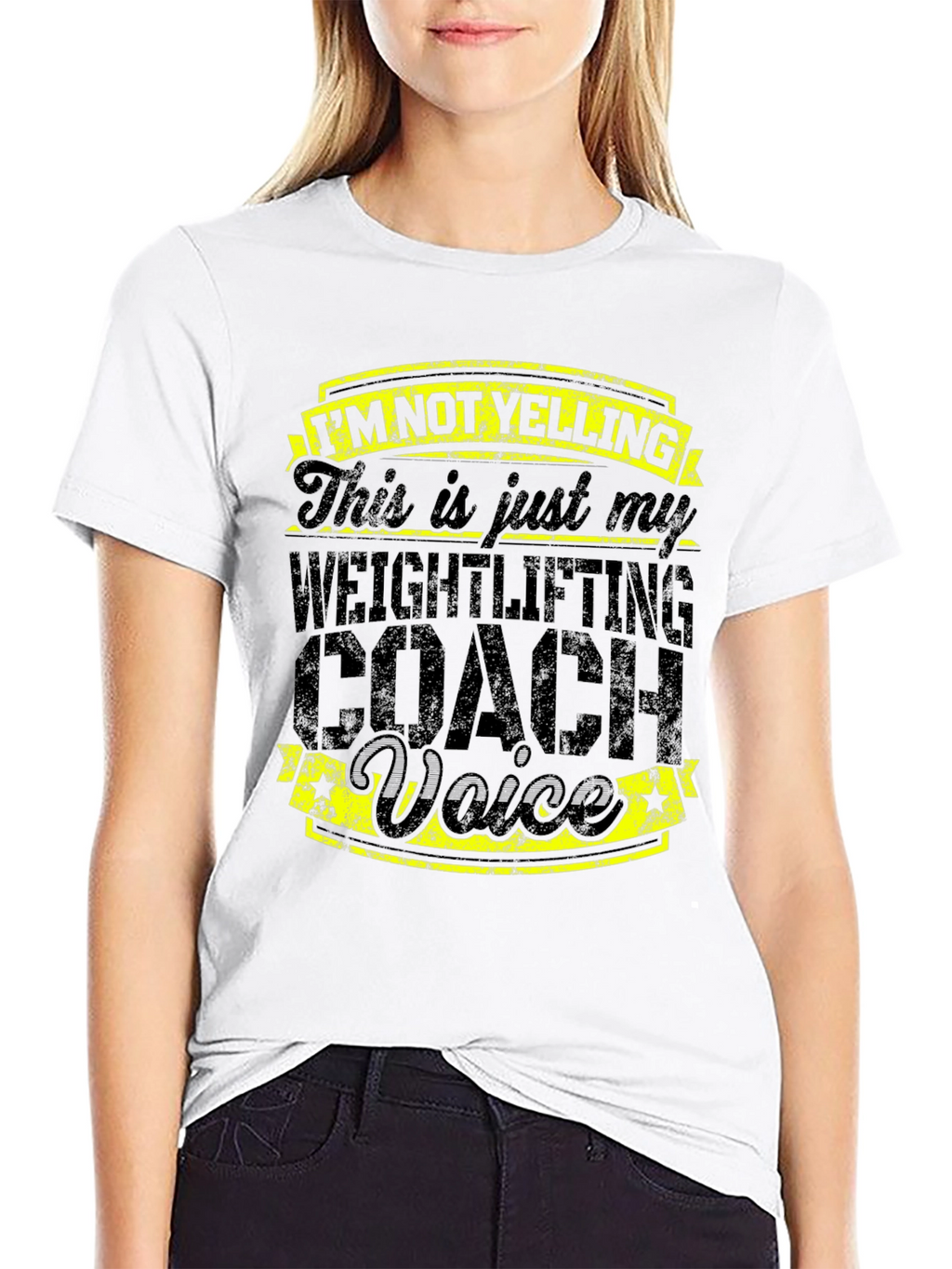 Weightlifting Coach Voice T-Shirt