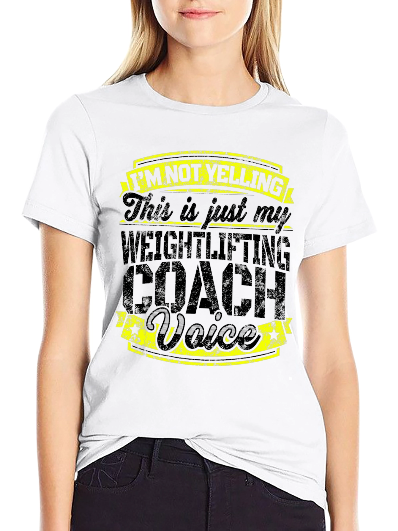 Weightlifting Coach Voice T-Shirt