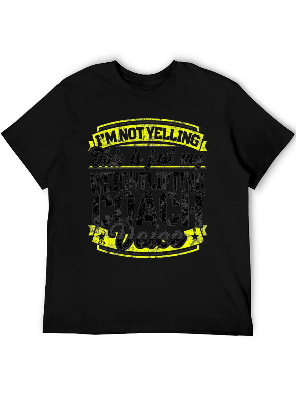 Weightlifting Coach Voice T-Shirt