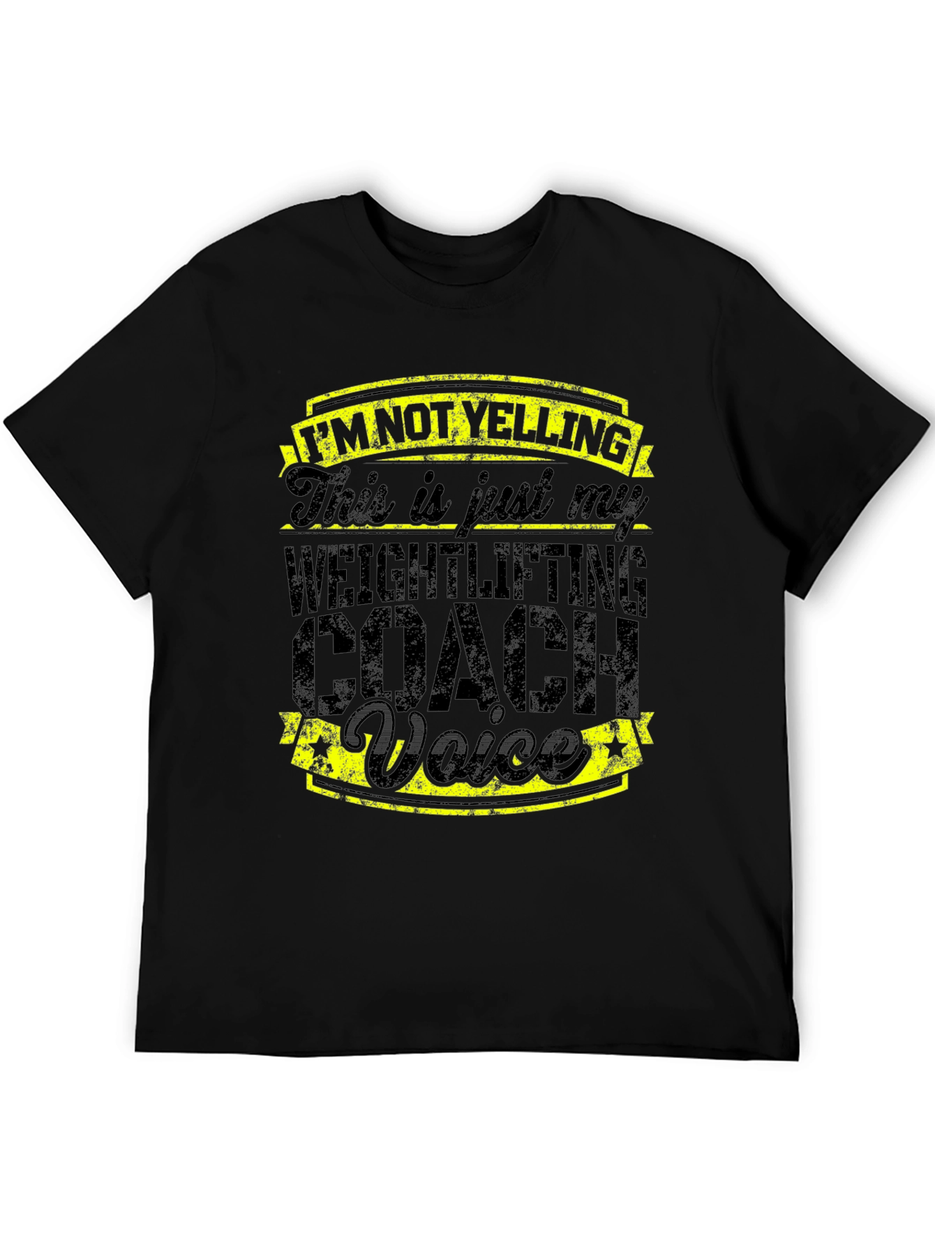 Weightlifting Coach Voice T-Shirt