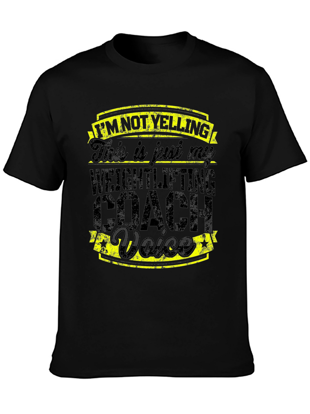 Weightlifting Coach Voice T-Shirt