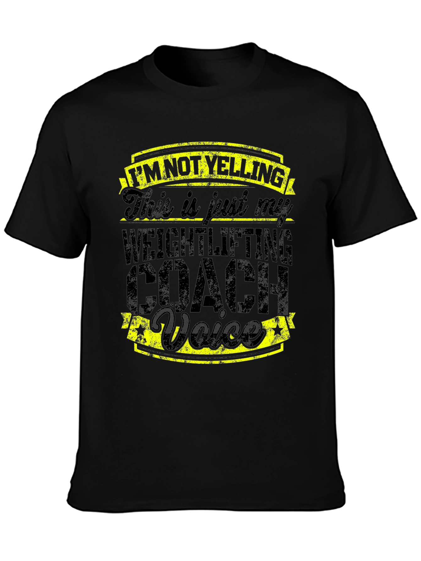 Weightlifting Coach Voice T-Shirt