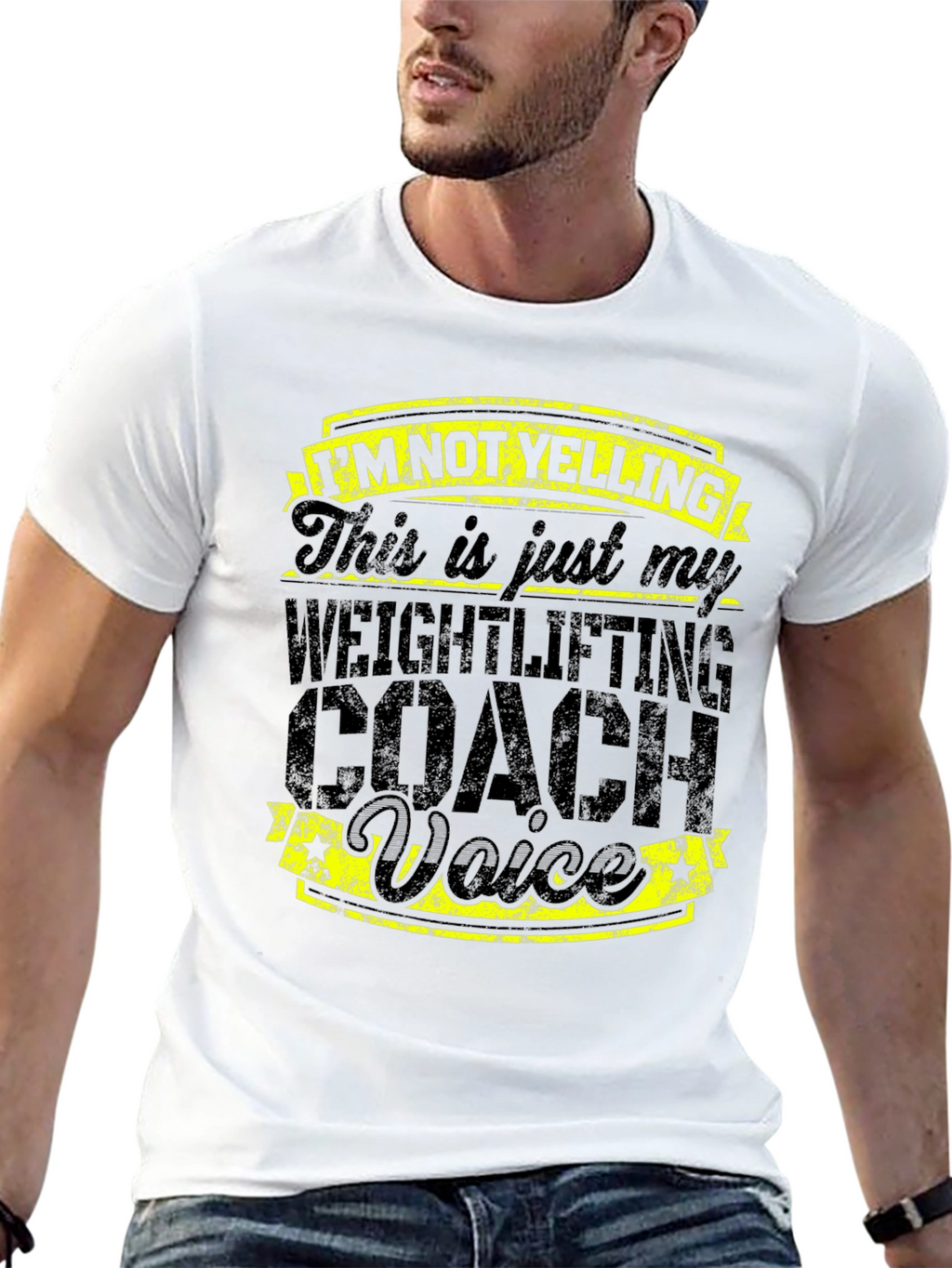 Weightlifting Coach Voice T-Shirt