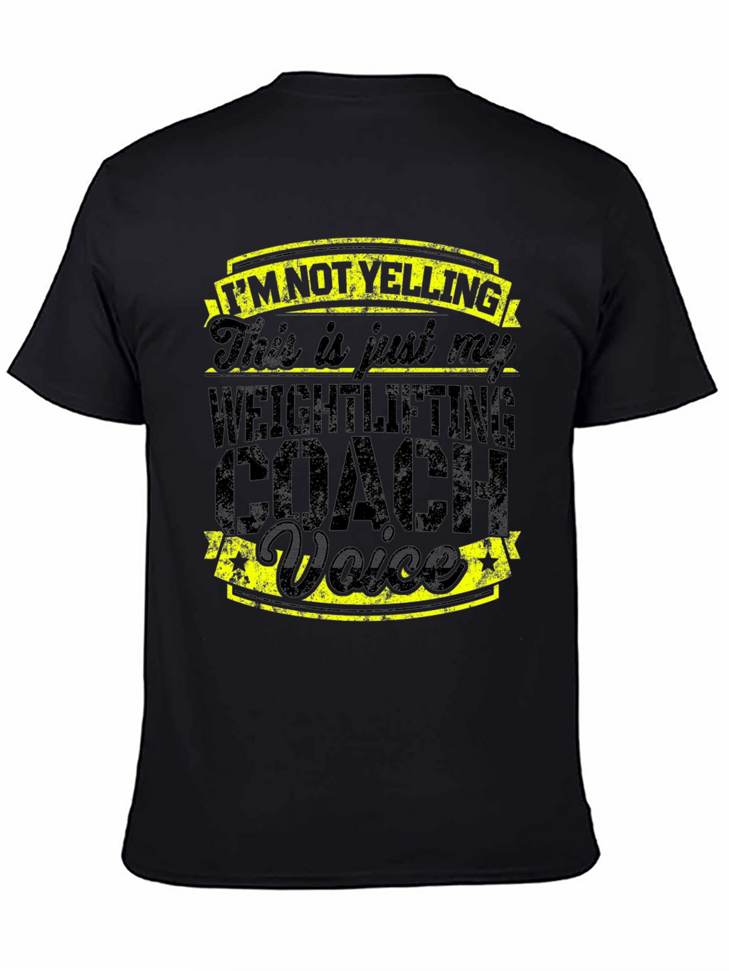 Weightlifting Coach Voice T-Shirt