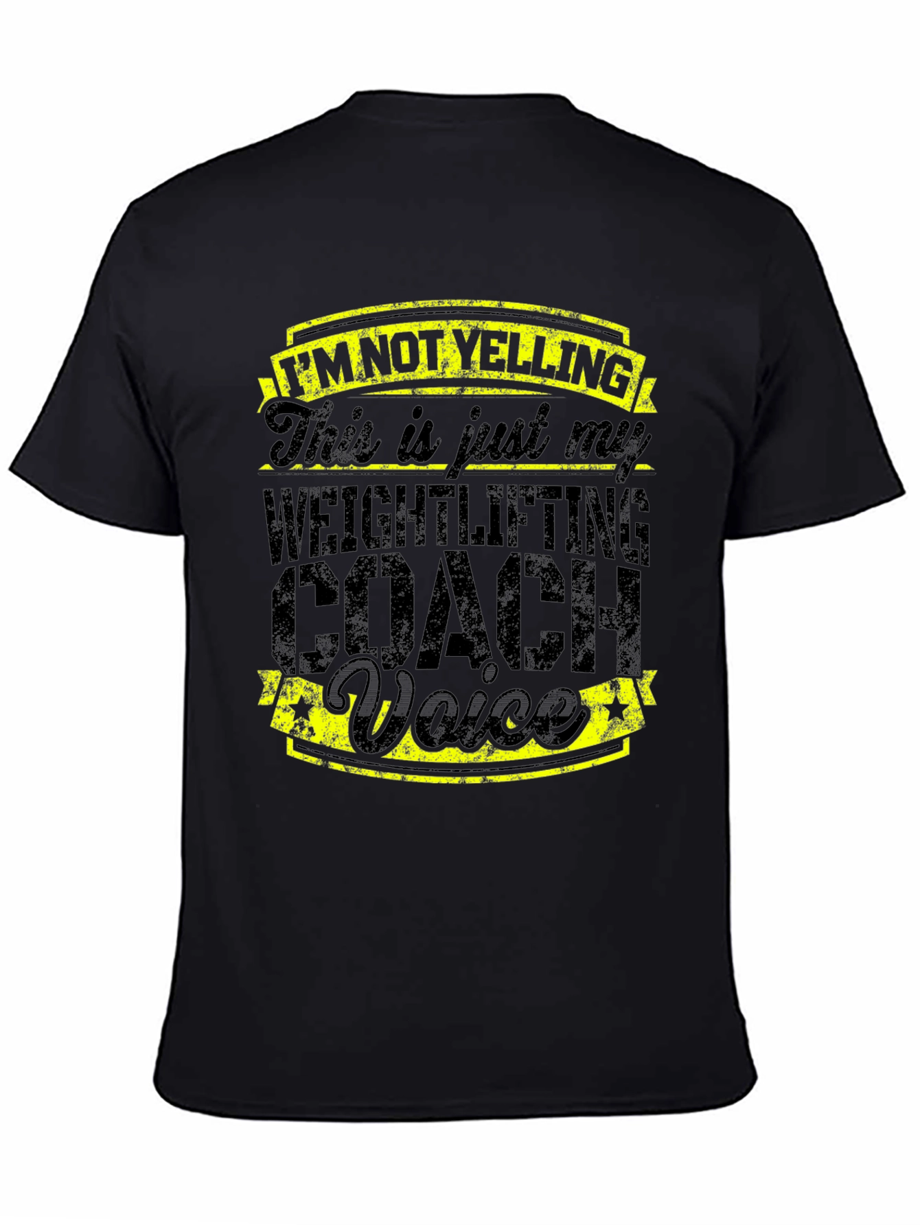 Weightlifting Coach Voice T-Shirt