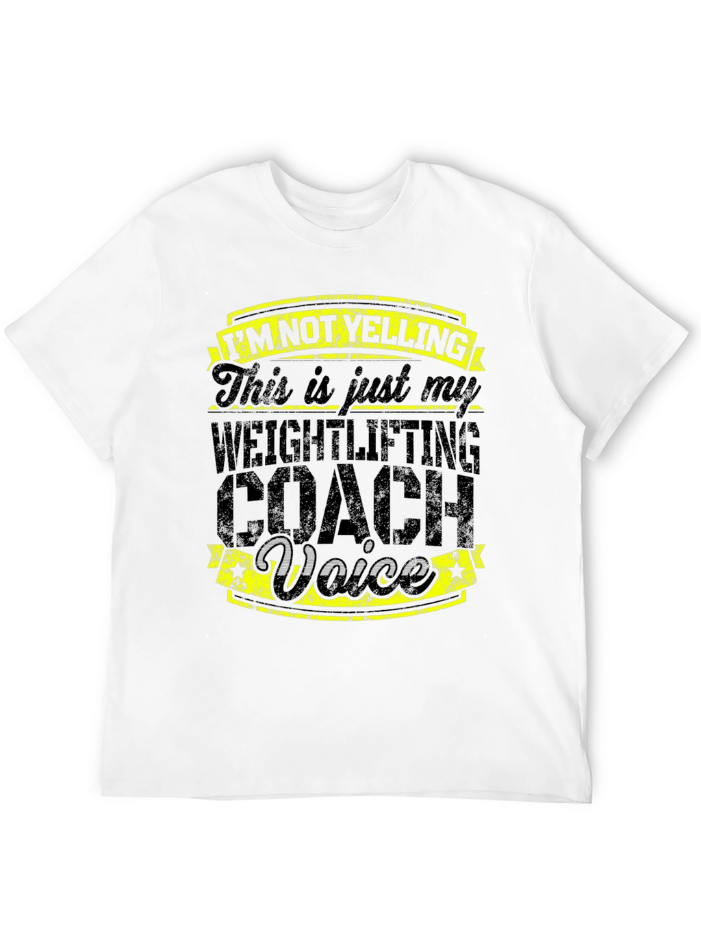 Weightlifting Coach Voice T-Shirt