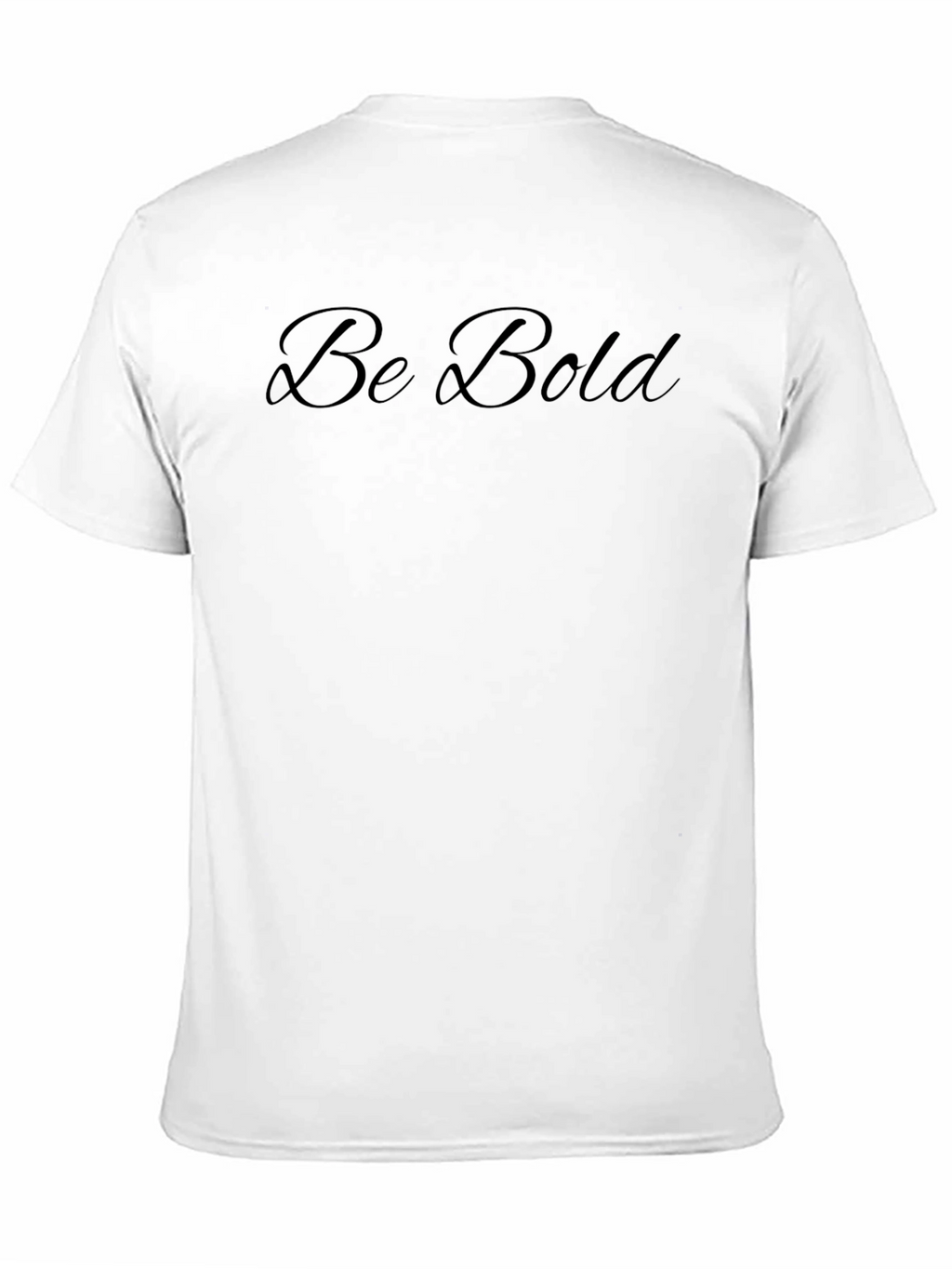 Be Bold Black Graphic Tee