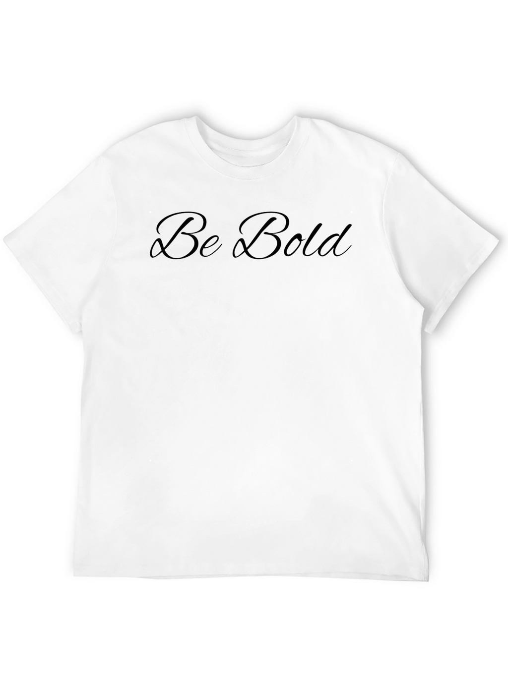 Be Bold Black Graphic Tee