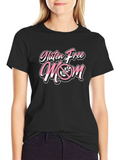 Gluten Free Mom Black Graphic T-Shirt
