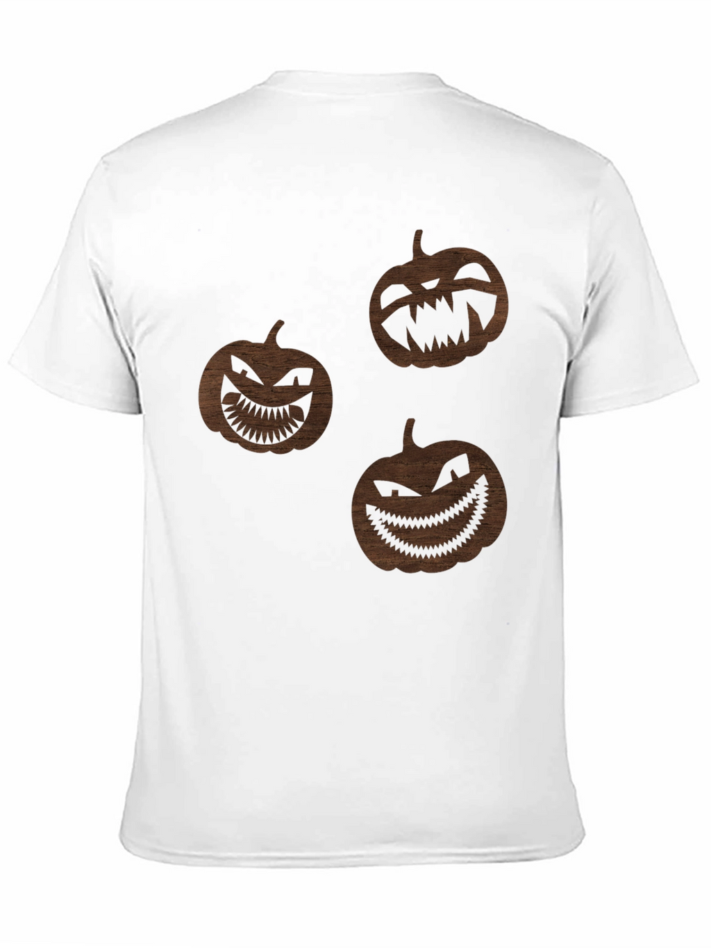 Spooky Season Pumpkin Graphic Tee - Black