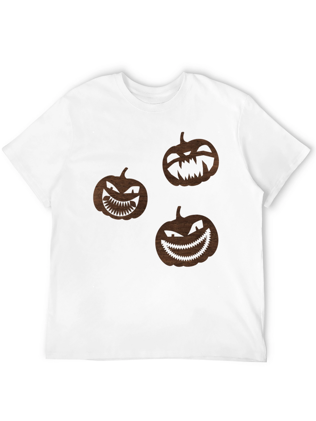 Spooky Season Pumpkin Graphic Tee - Black
