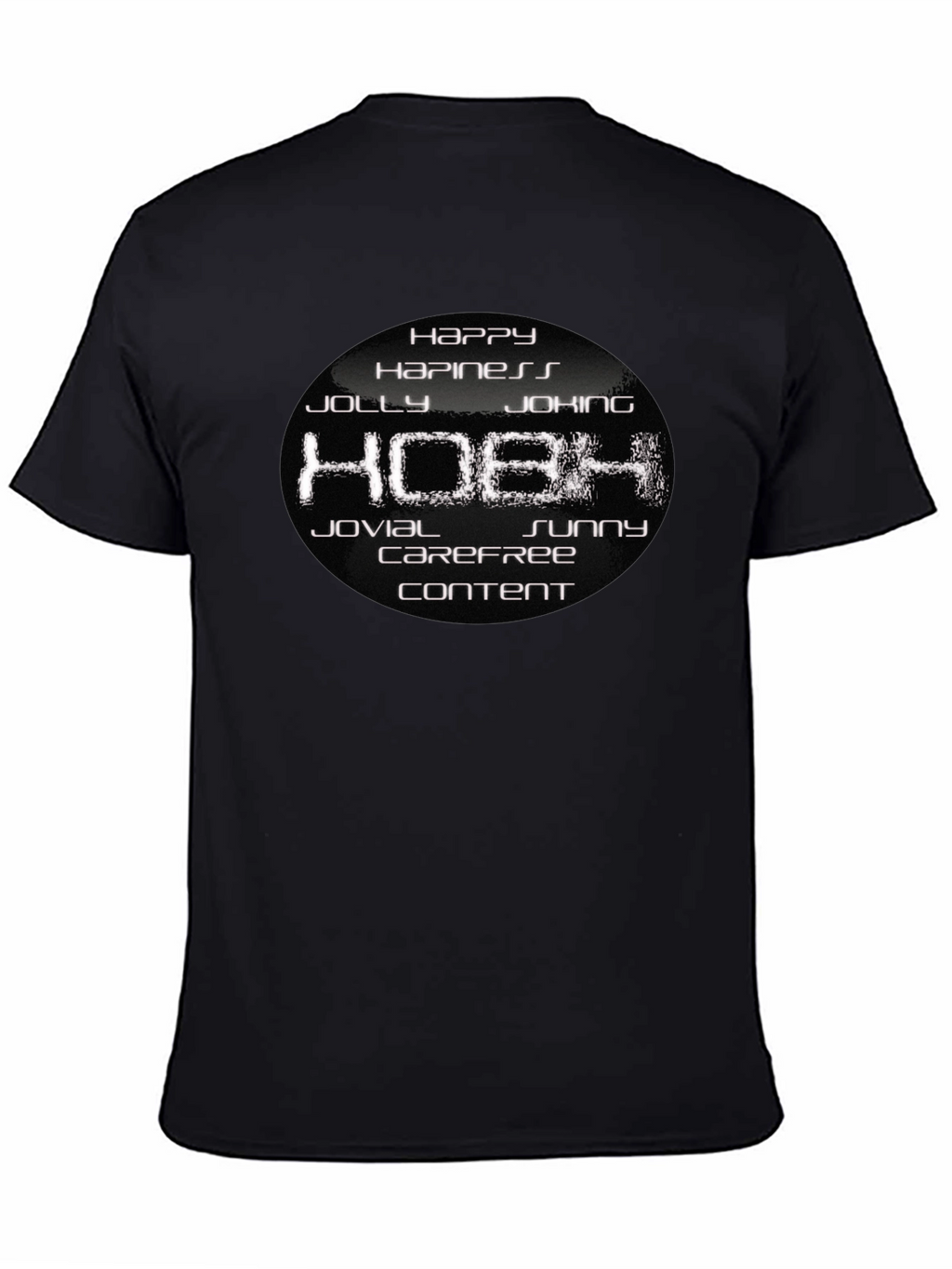 Happy Hobh Graphic T-Shirt - Soft Cotton Blend