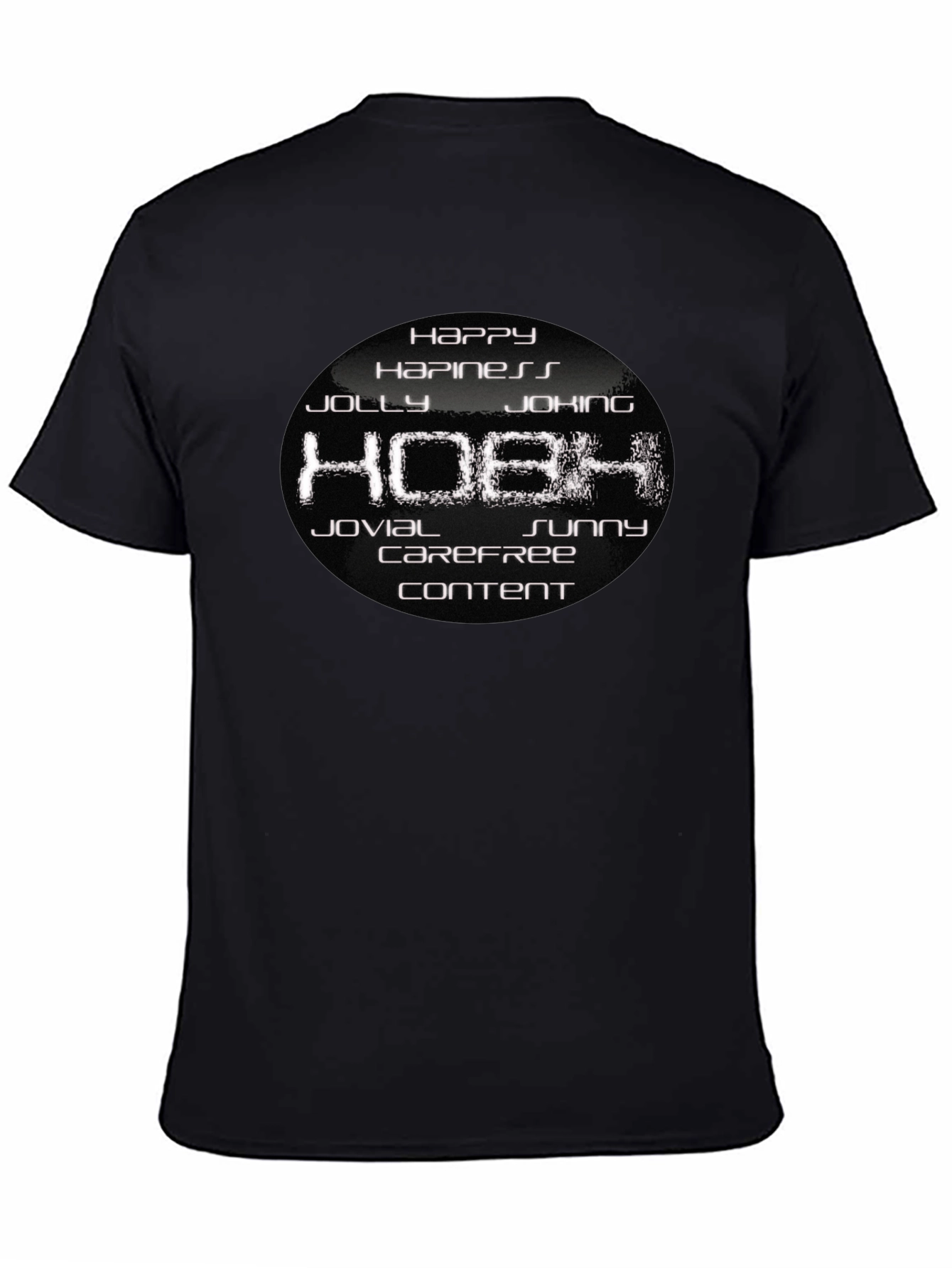 Happy Hobh Graphic T-Shirt - Soft Cotton Blend