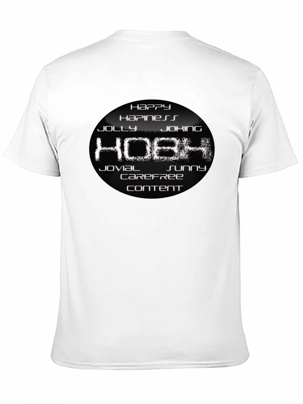 Happy Hobh Graphic T-Shirt - Soft Cotton Blend