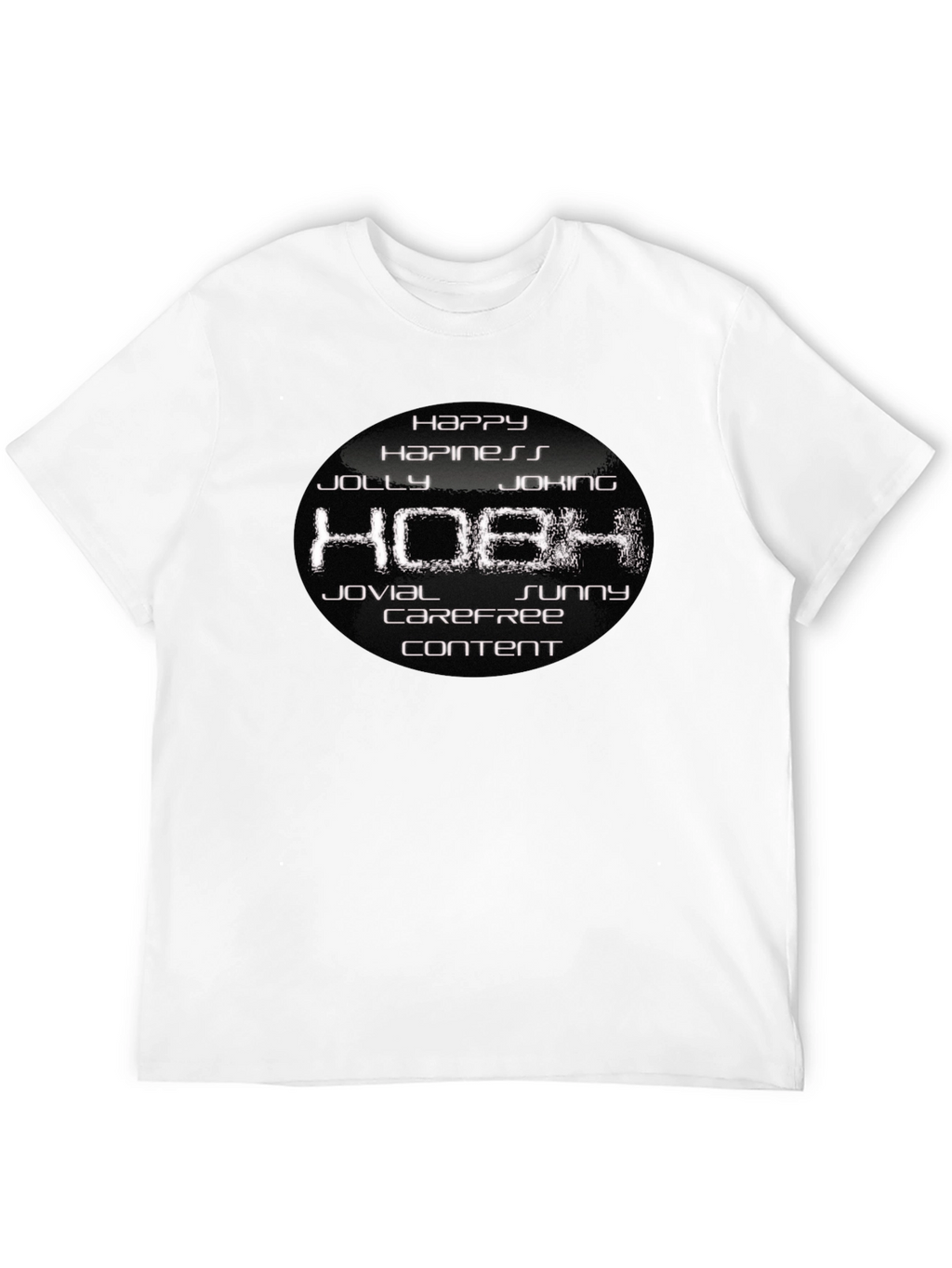 Happy Hobh Graphic T-Shirt - Soft Cotton Blend