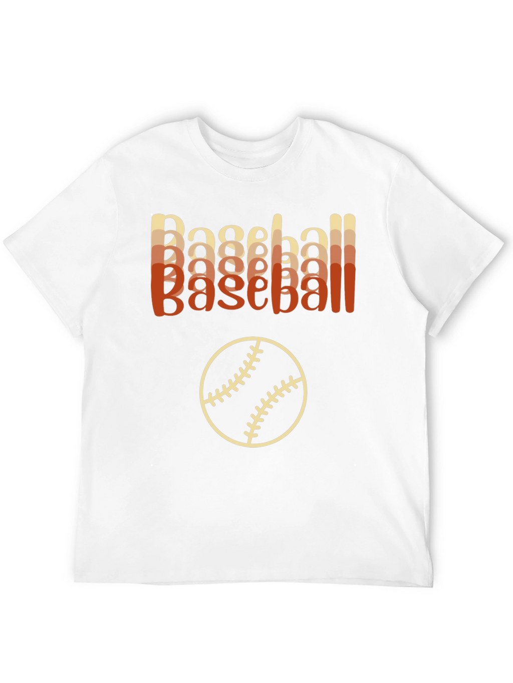 Baseball Retro T-Shirt Sporty Style