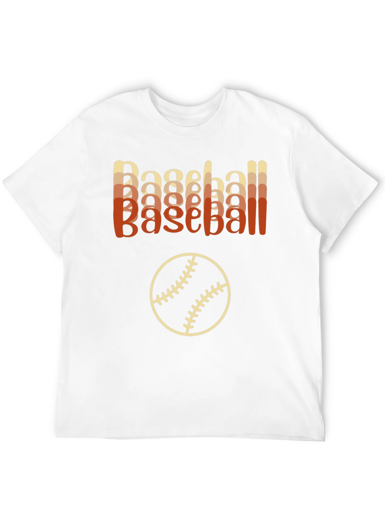 Baseball Retro T-Shirt Sporty Style