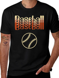 Baseball Retro T-Shirt Sporty Style