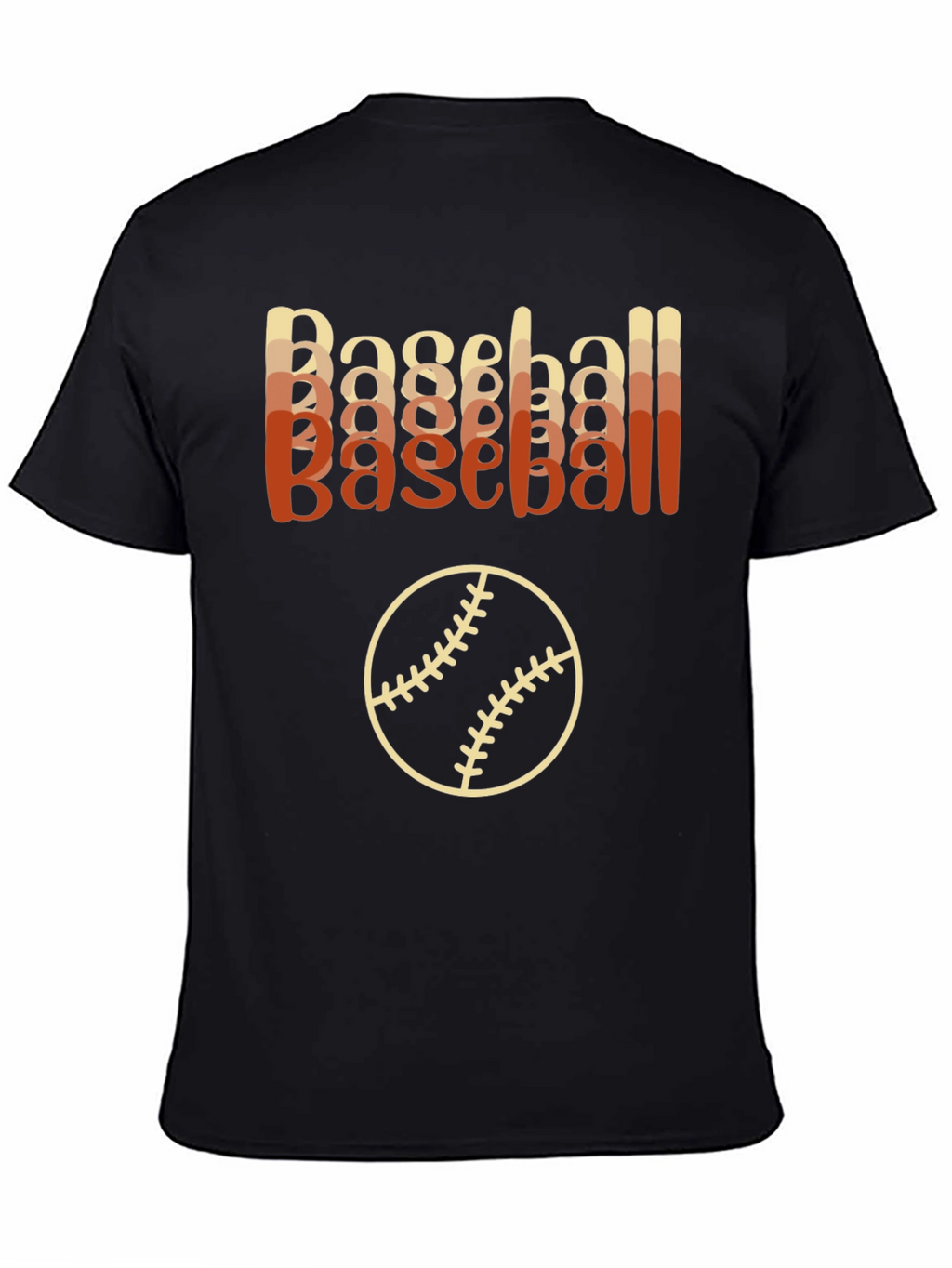 Baseball Retro T-Shirt Sporty Style