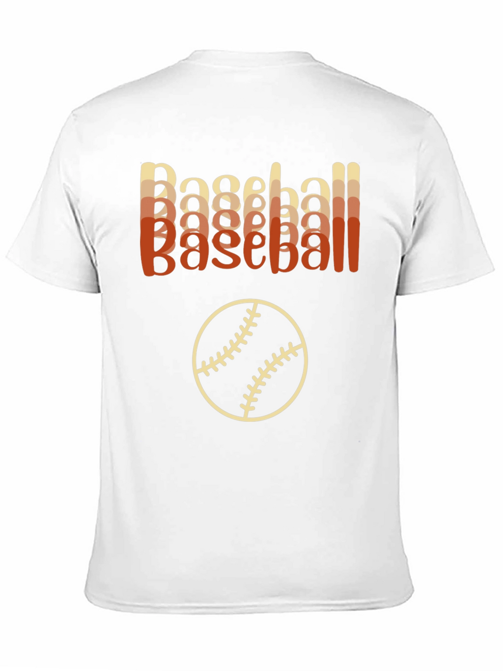 Baseball Retro T-Shirt Sporty Style
