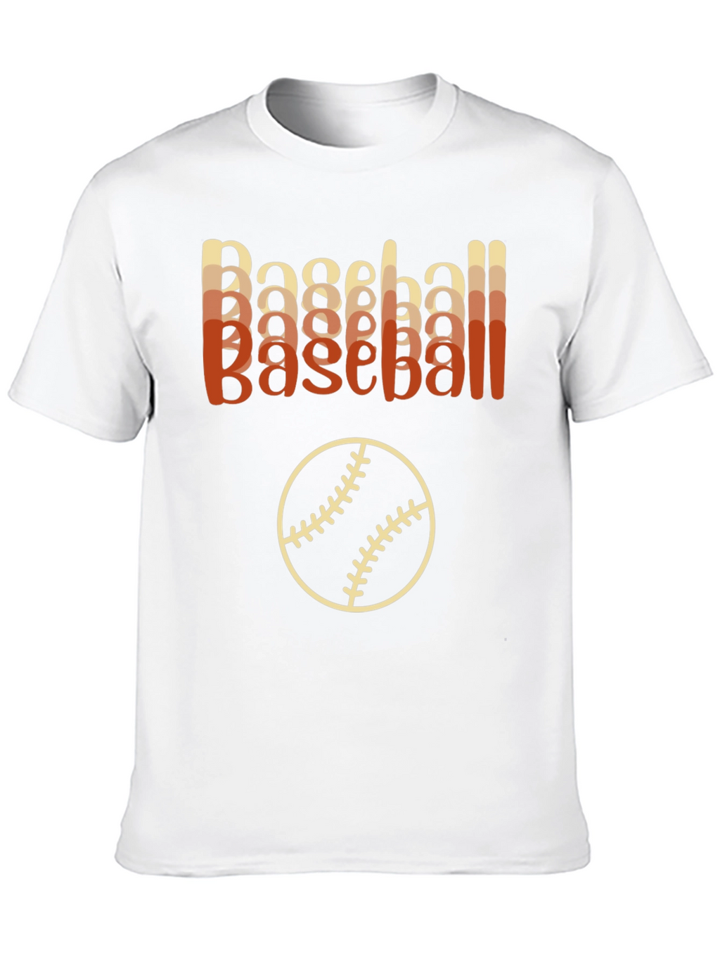 Baseball Retro T-Shirt Sporty Style