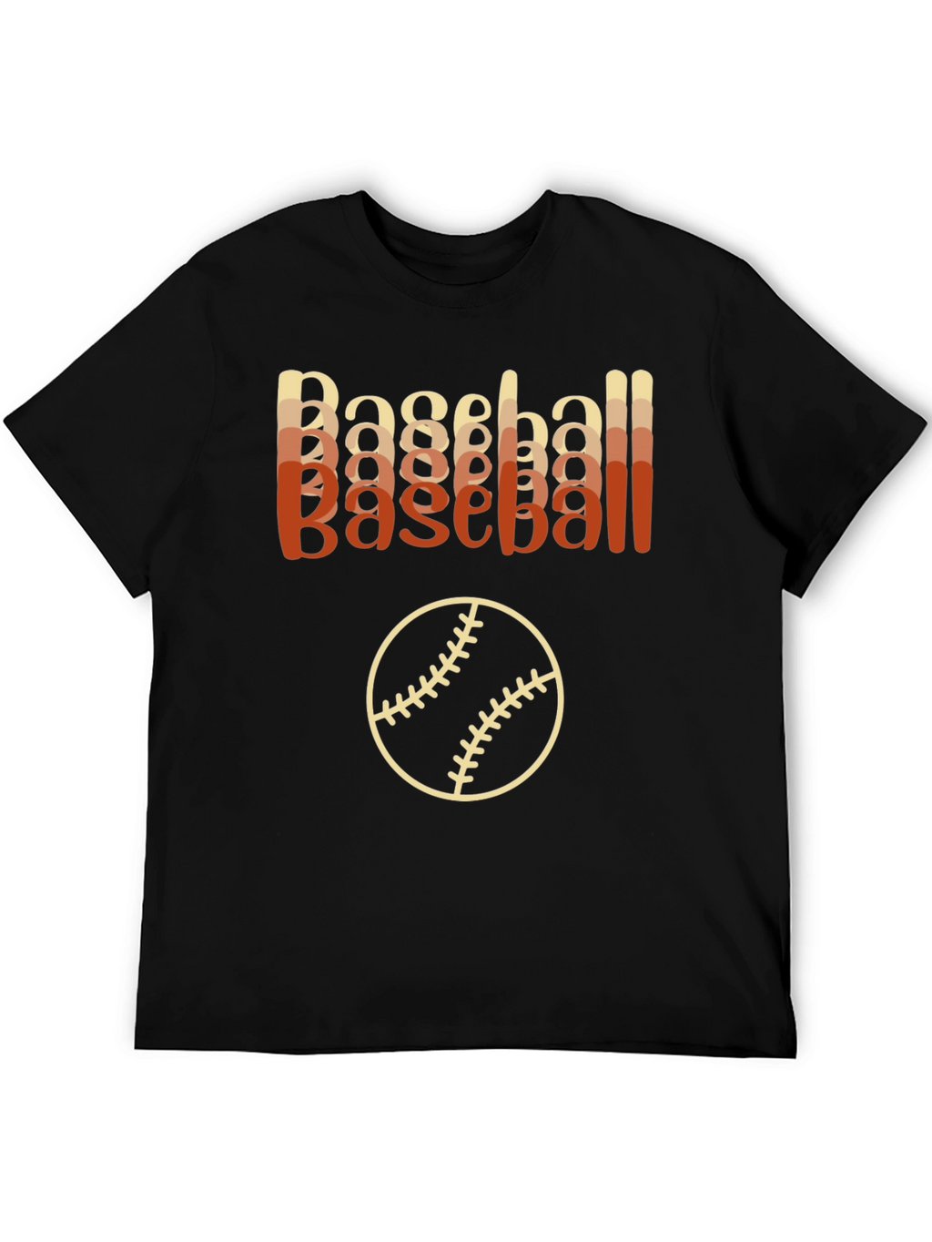Baseball Retro T-Shirt Sporty Style