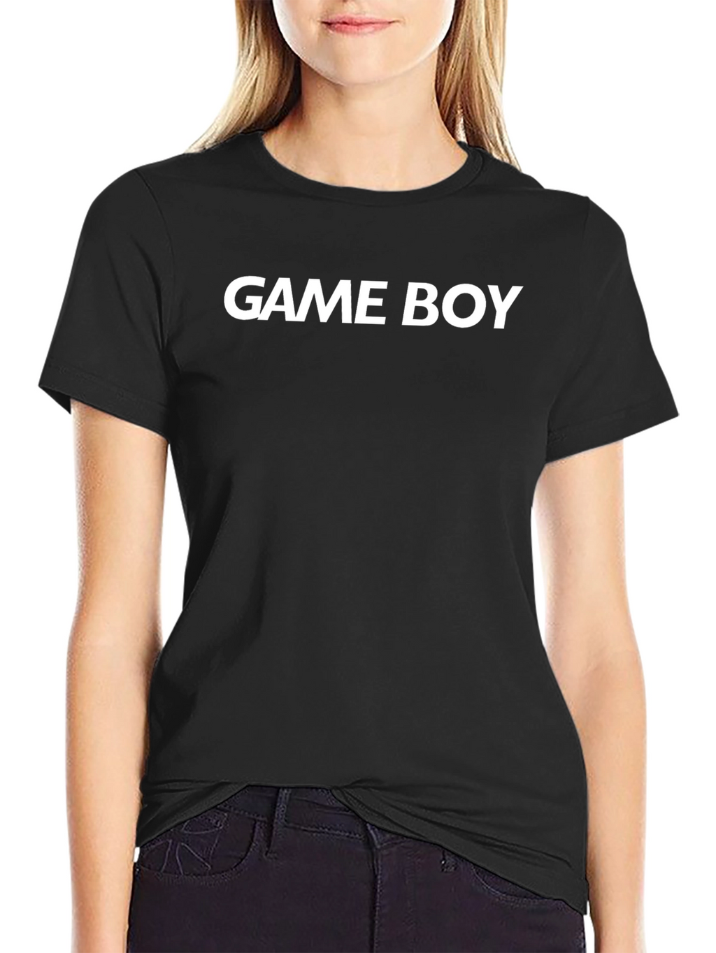 Game Boy Black T-Shirt - Retro Gaming Style