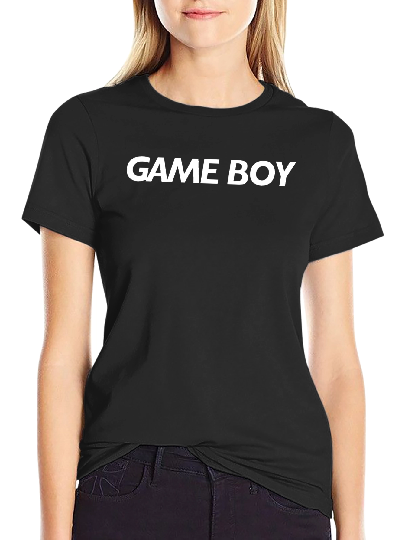 Game Boy Black T-Shirt - Retro Gaming Style