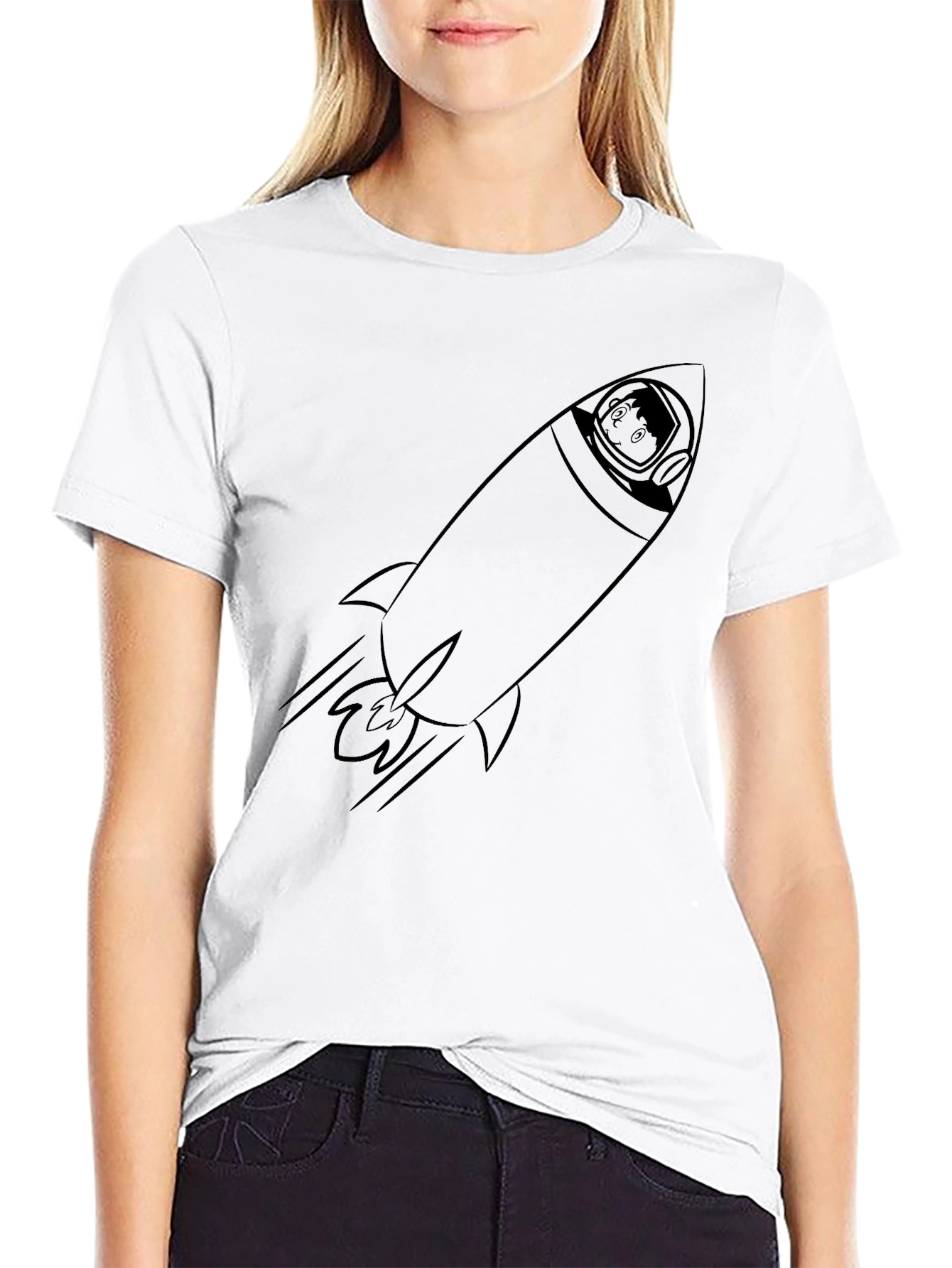 Rocket Man Tee - Blast Off in Style!