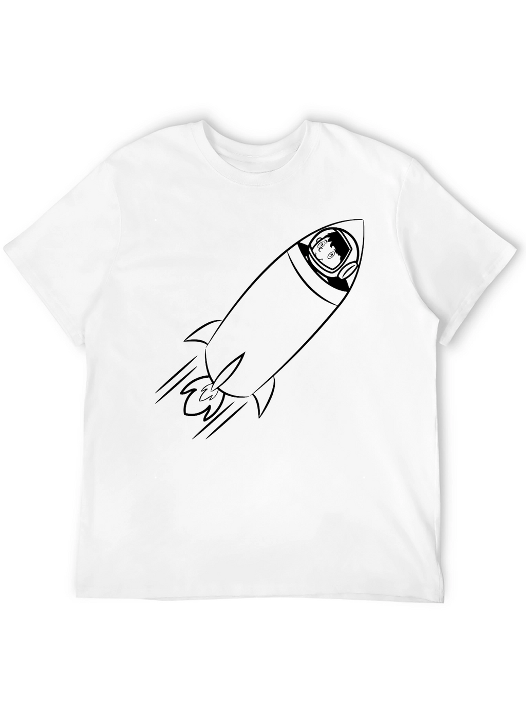 Rocket Man Tee - Blast Off in Style!