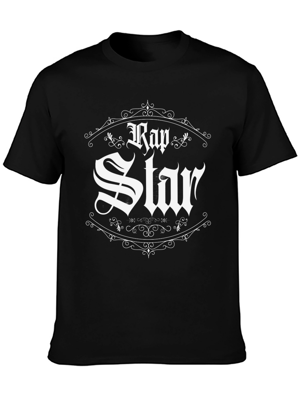 Rap Star Black T-Shirt
